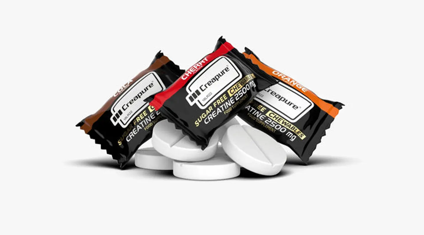 Creatina Chewables 60 Tab.  Black Line 2