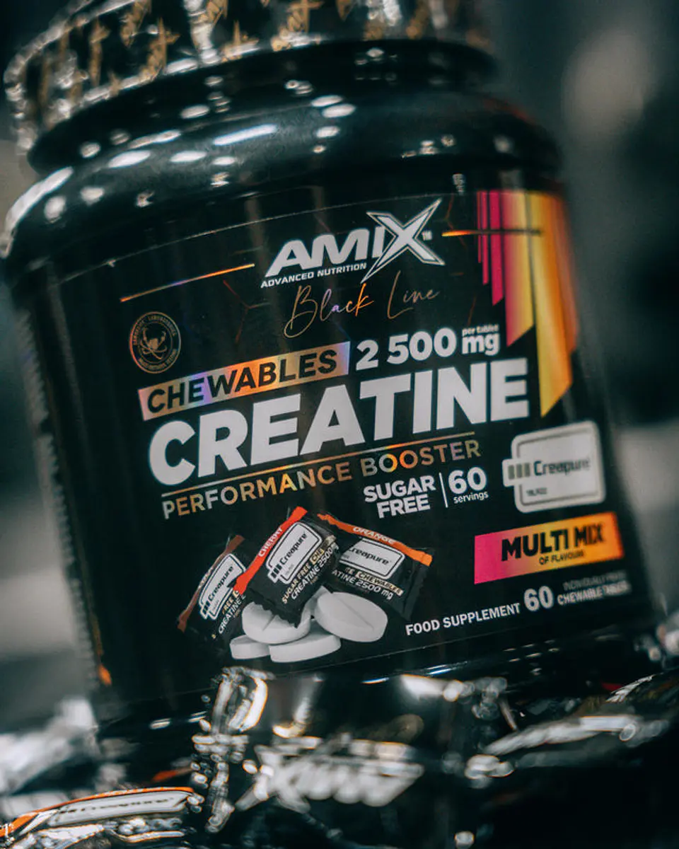 Creatina Chewables 60 Tab.  Black Line 4