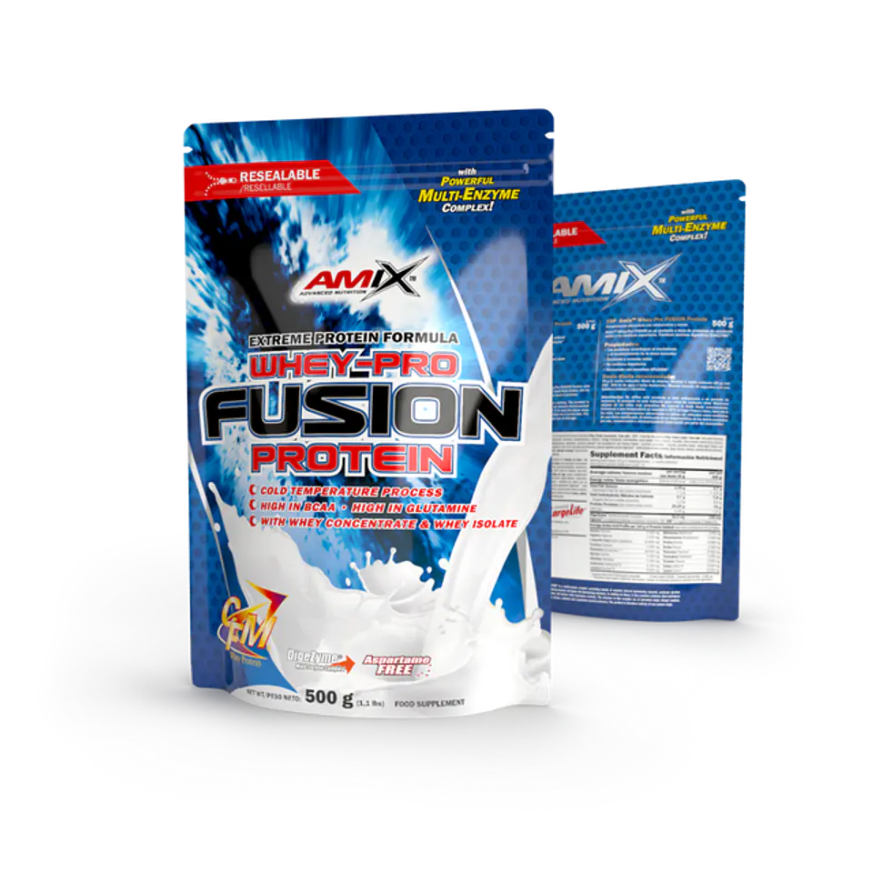 Proteína Whey Pro Fusion Protein  500 gr – Amix™ 1