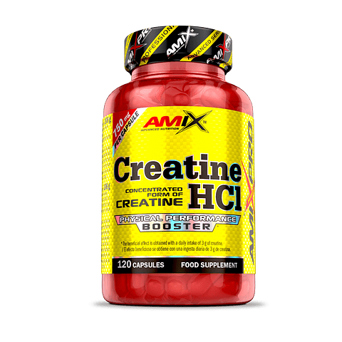 Creatina HCl 120 caps – Amix Pro®