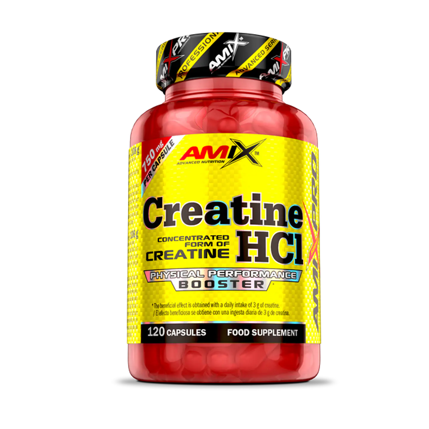 Creatina HCl 120 caps – Amix Pro® 1