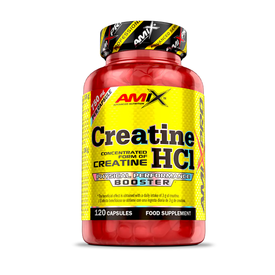 Creatina HCl 120 caps – Amix Pro® 1
