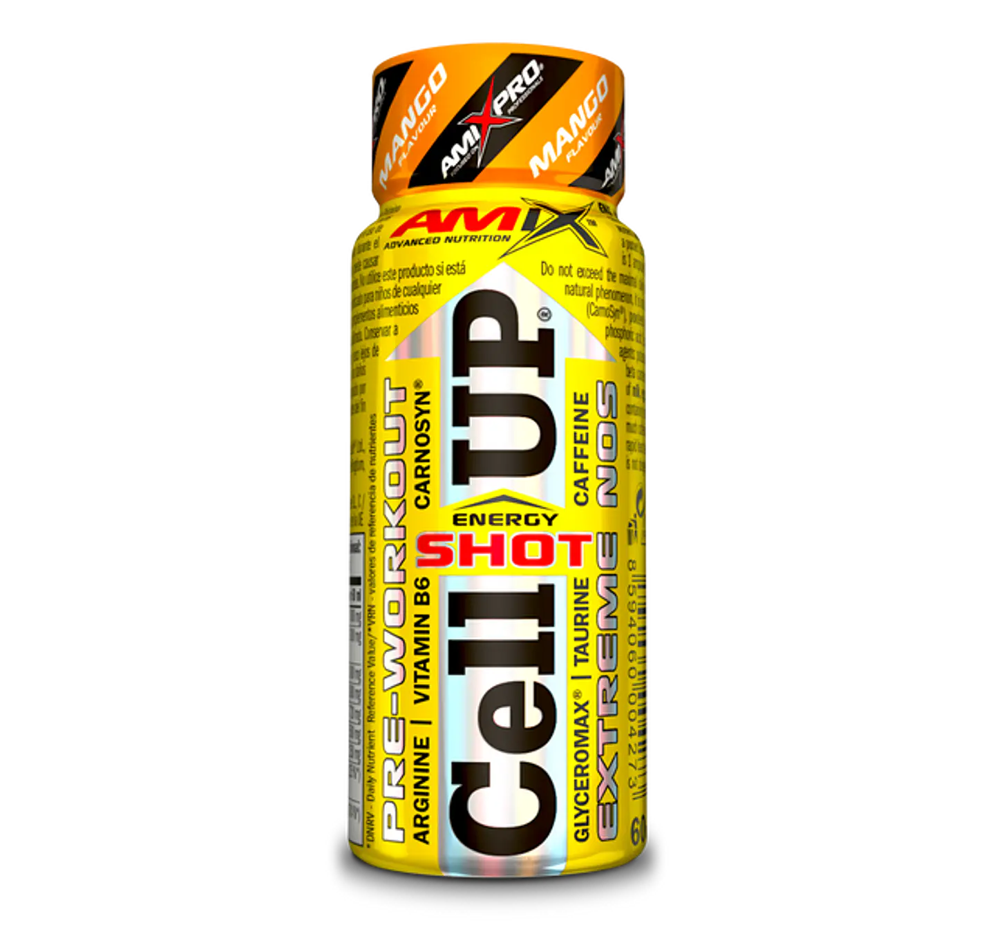 Pre-entreno CellUp Shot – Amix Pro® 60 ml 1