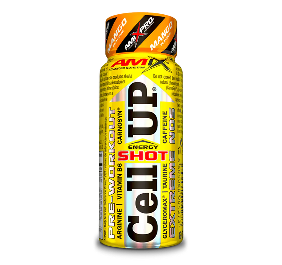 Pre-entreno CellUp Shot – Amix Pro® 60 ml 1