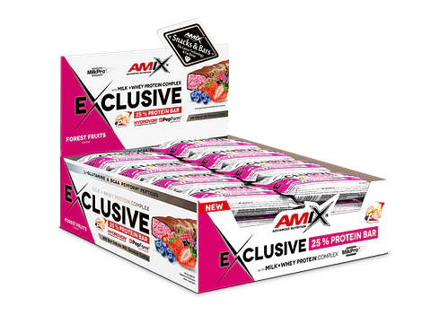 Caja  Forest Fruits  x 12 Exclusive Protein Bar