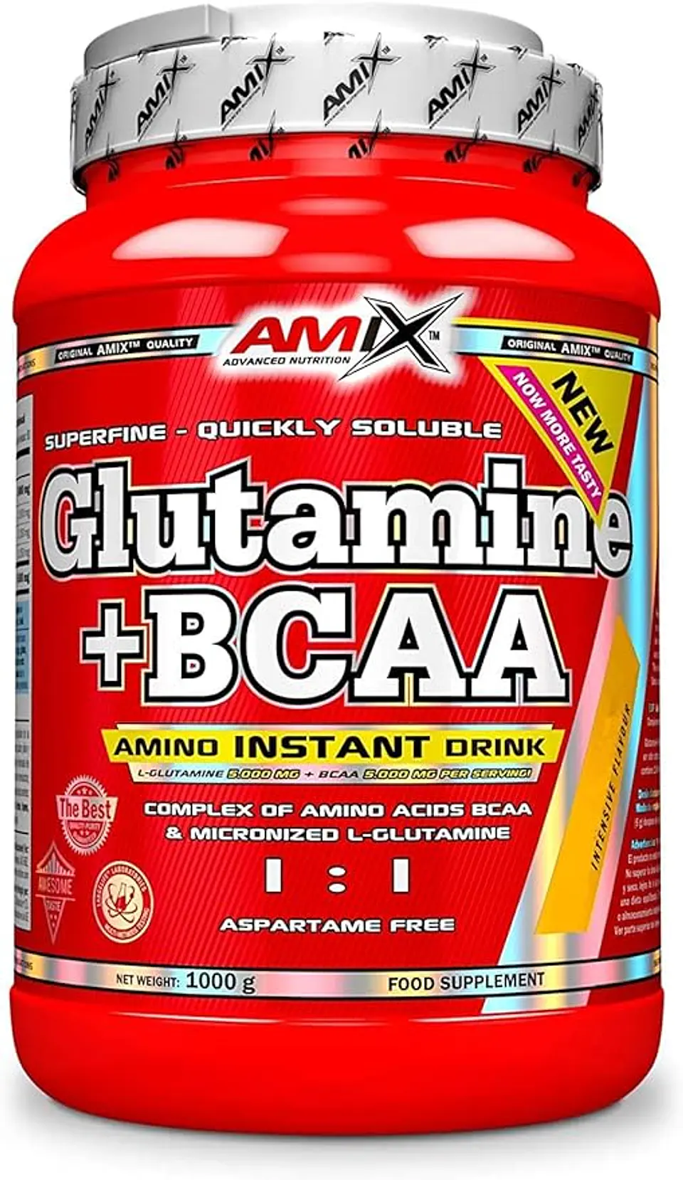 Aminoácidos Glutamina + BCAA Drink 1 Kg. – Amix™ 1