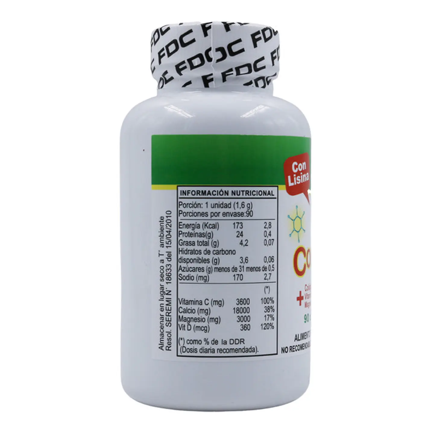 Colageno Activ x 90 comprimidos - FDC 2