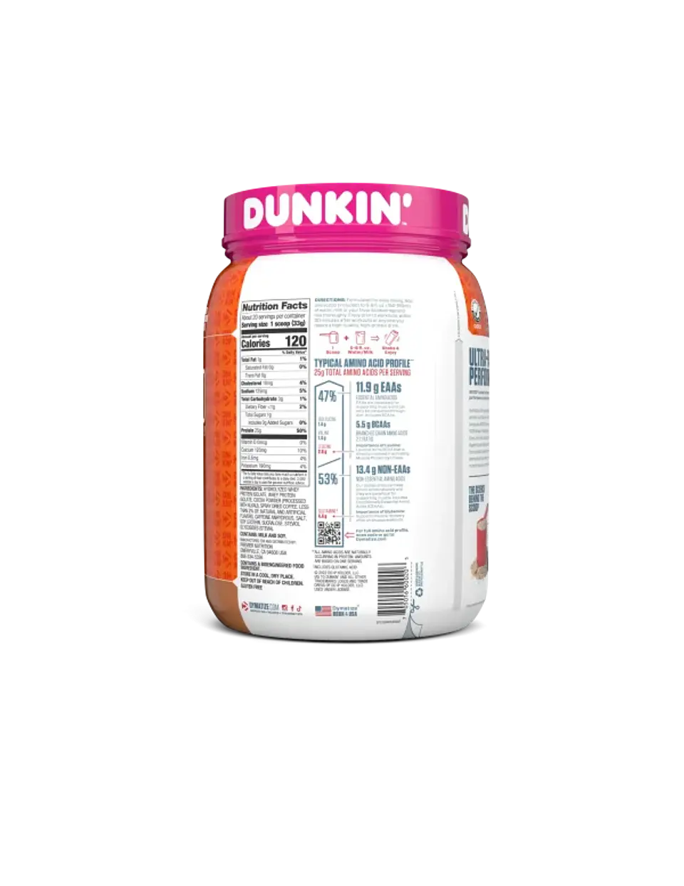 Proteína ISO 100 1.4 Lbs Dunkin Mocha Latte 2