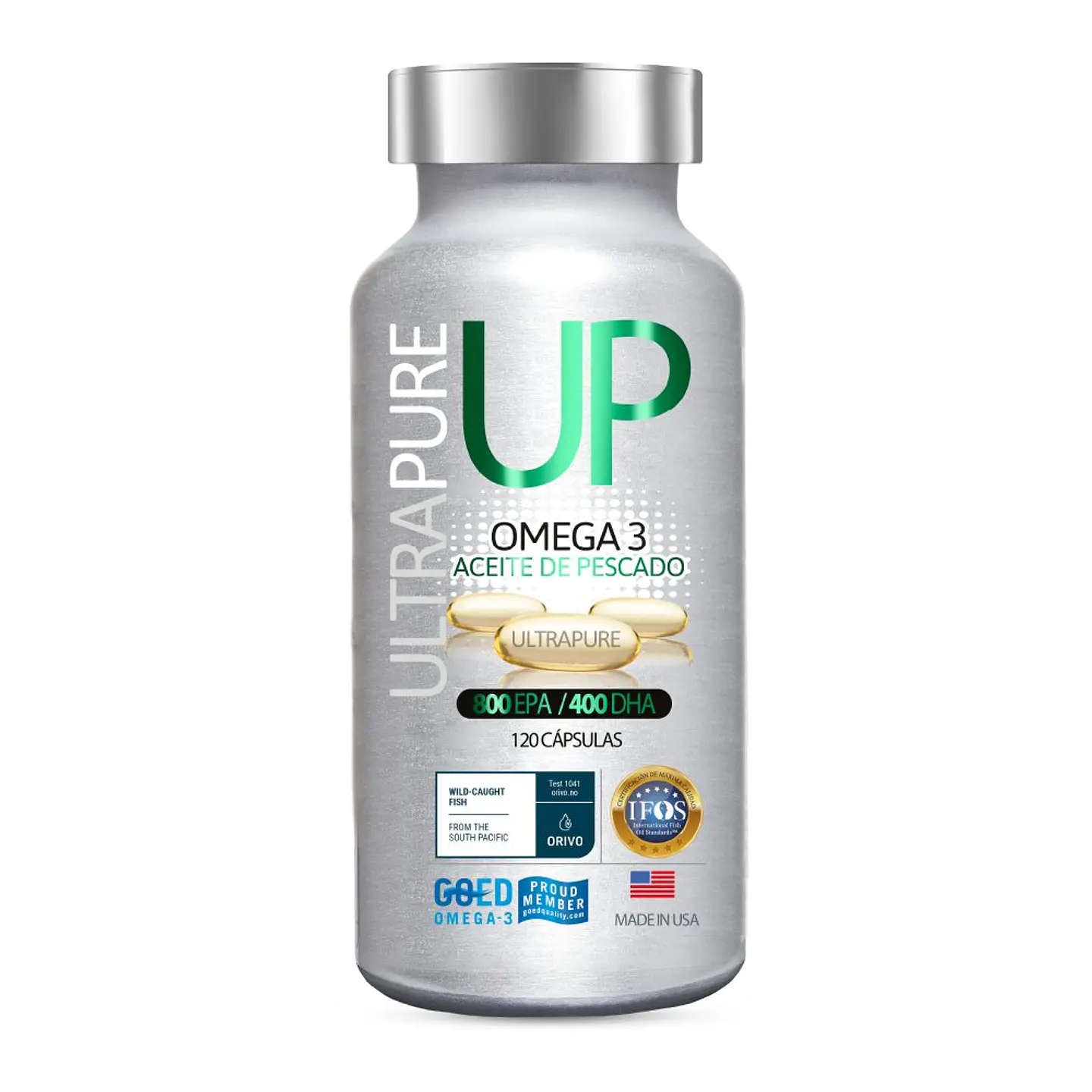 Omega UP UltraPure ( 120 Cápsulas) 1