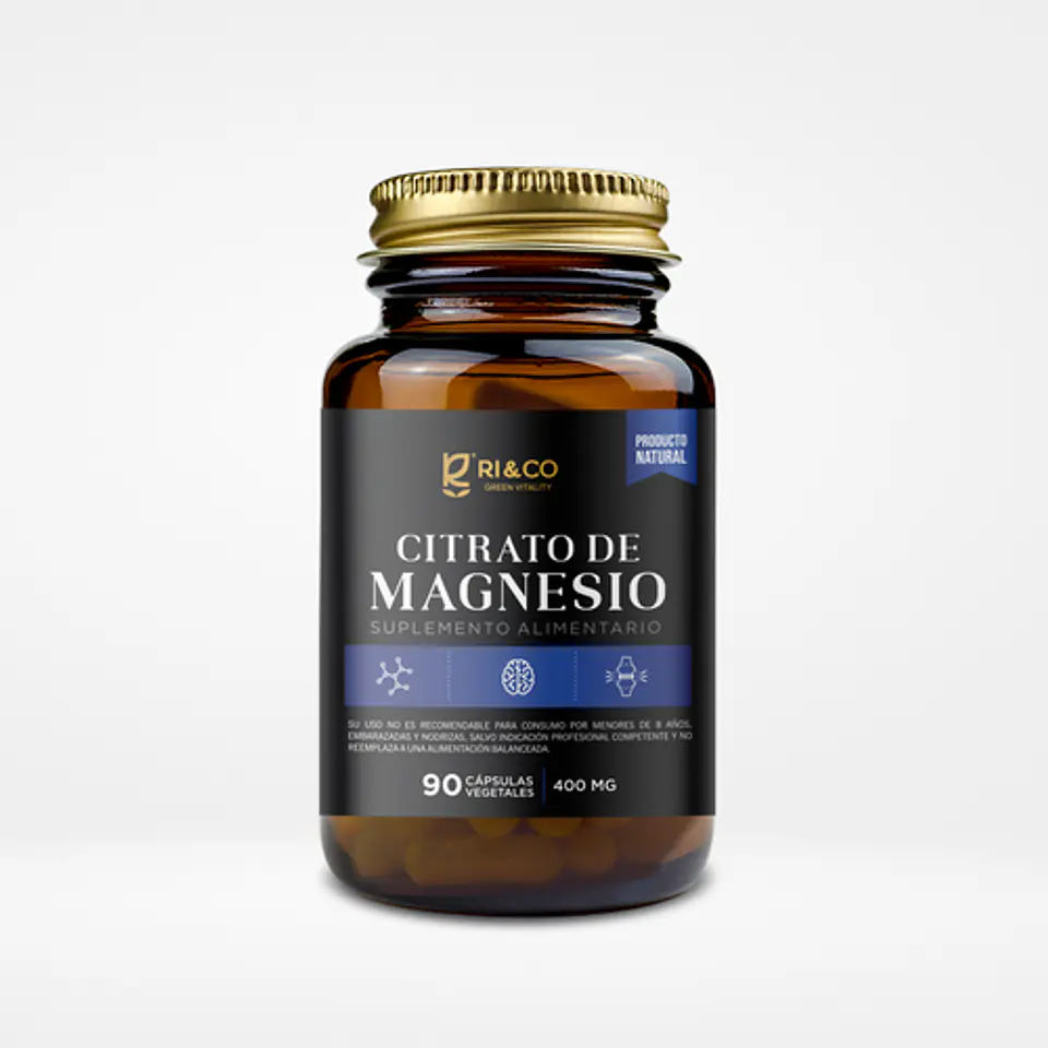 Citrato de Magnesio  90 Caps - RI&CO 1