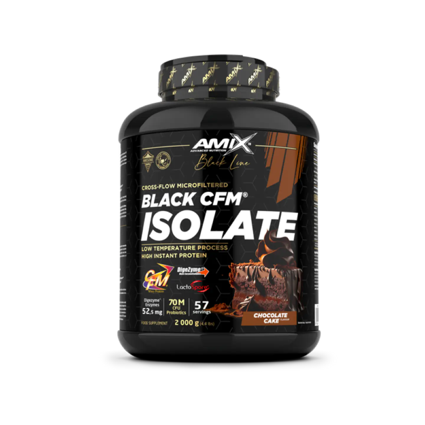 Proteína Black CFM Isolate 2kg – Black Line 1