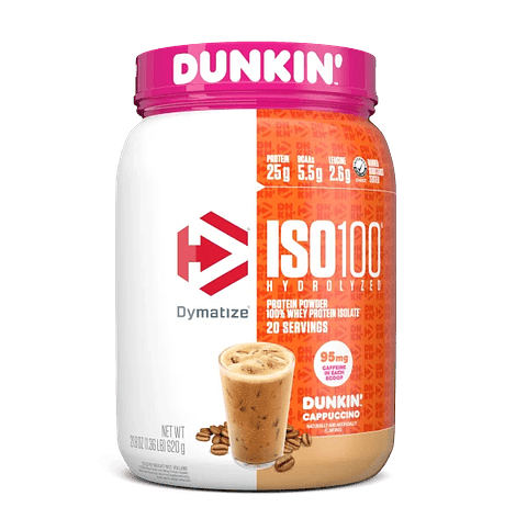 Proteína ISO 100 1.4 Lbs Dunkin Cappuccino