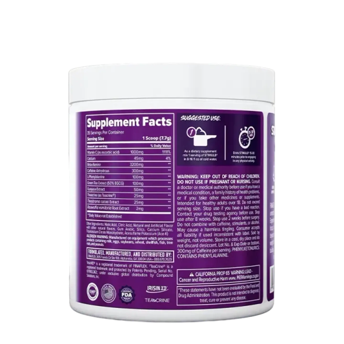 Pre-Entreno Finaflex STIMUL8® 344 g 3