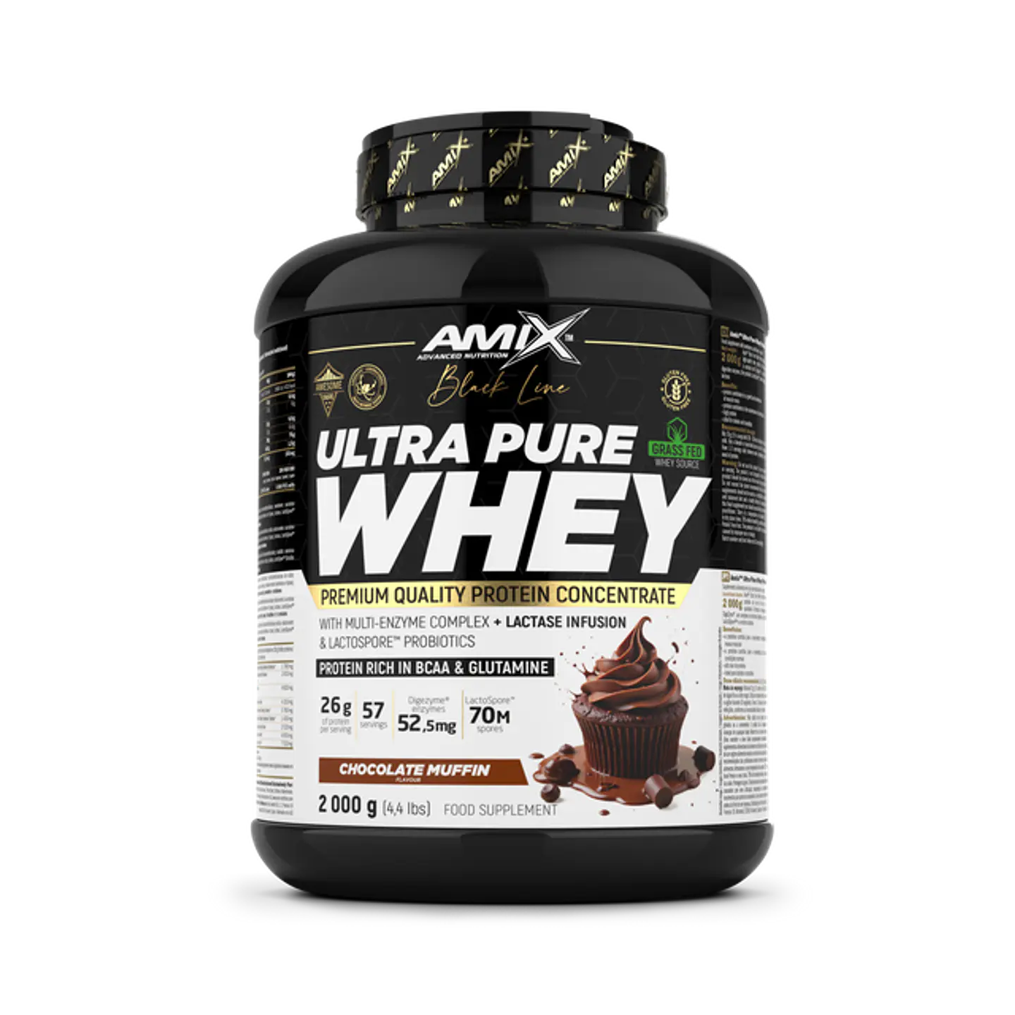 Proteína Ultra Pure Whey 2 Kg - Black Line 1