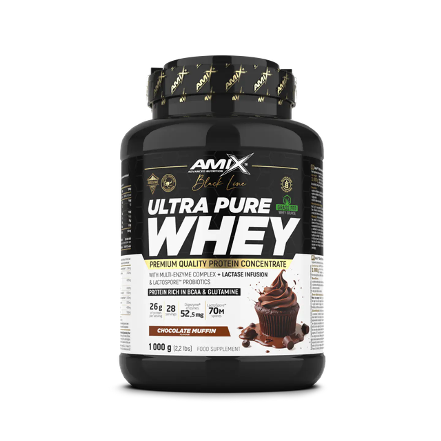 Proteína Ultra Pure Whey - Black Line 1 kg 1