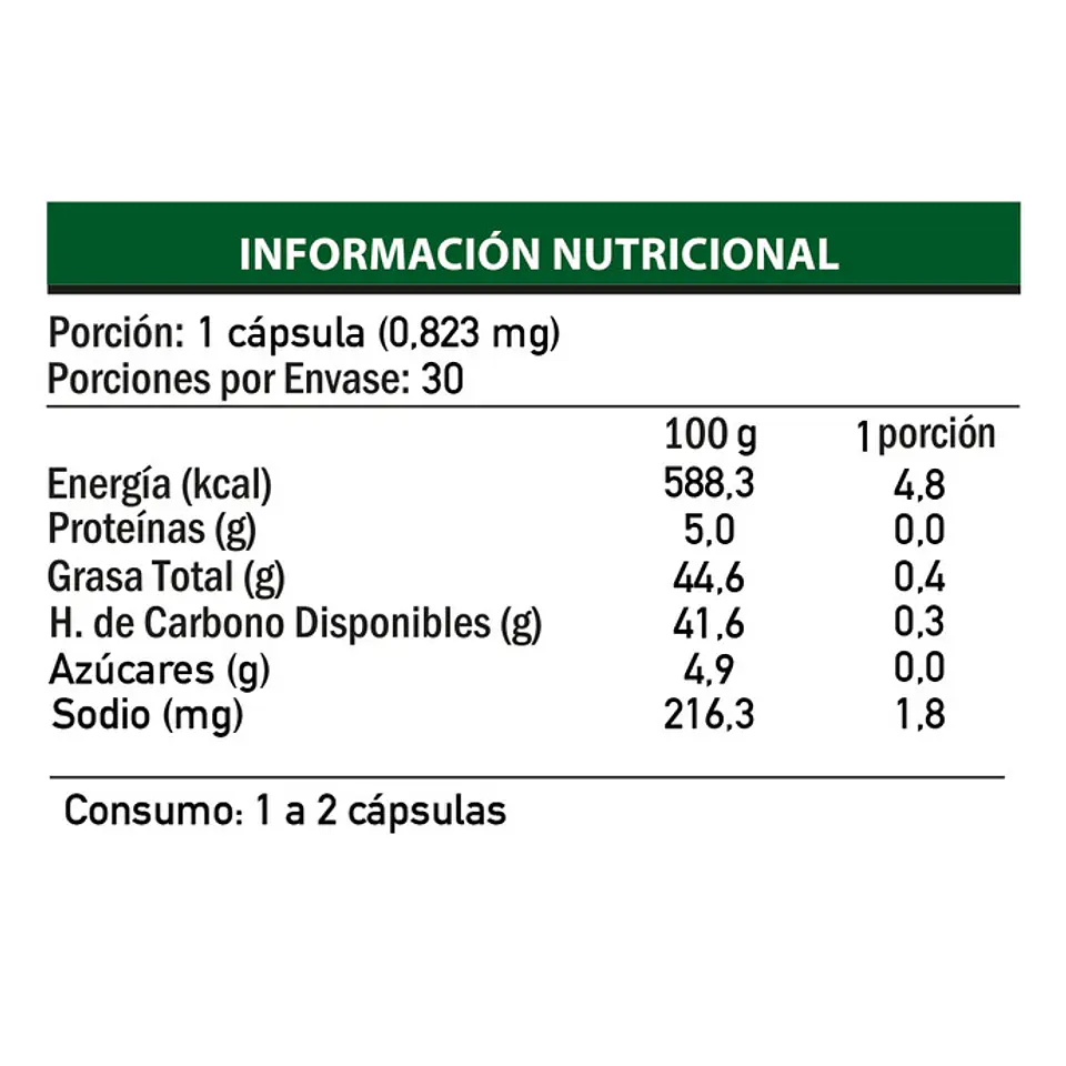 Extracto Ginseng Rojo Koreano 210 mg x 30 cápsulas blandas 2