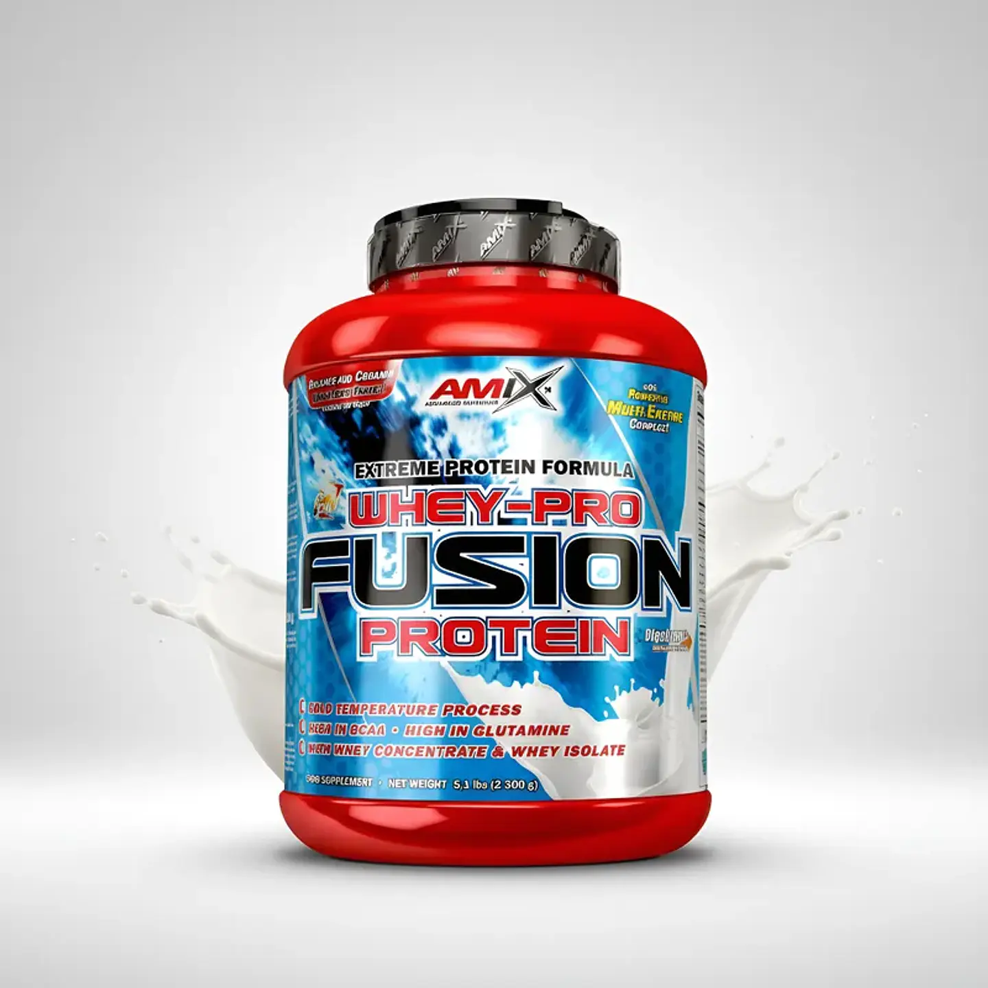 Proteína Whey Pro Fusion Protein – Amix™ 5 Lbs  2