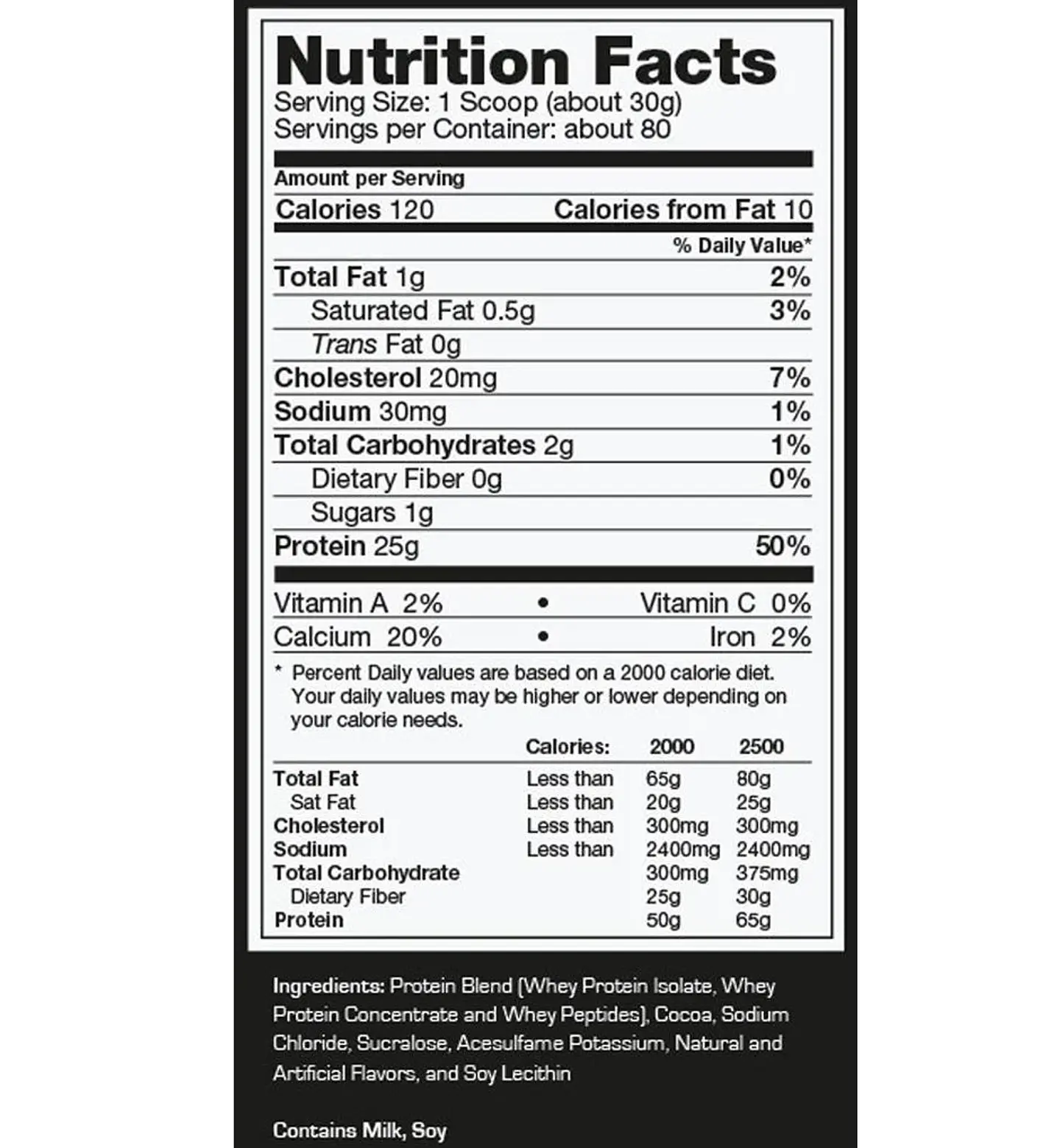 Proteína Prostar 100% Whey Protein 2 Lbs  2