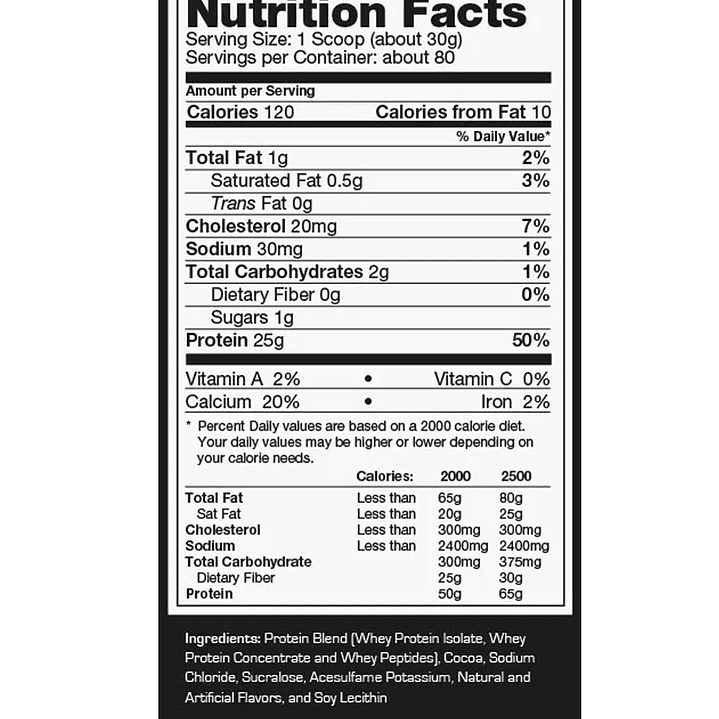 Proteína Prostar 100% Whey Protein 2 Lbs  2