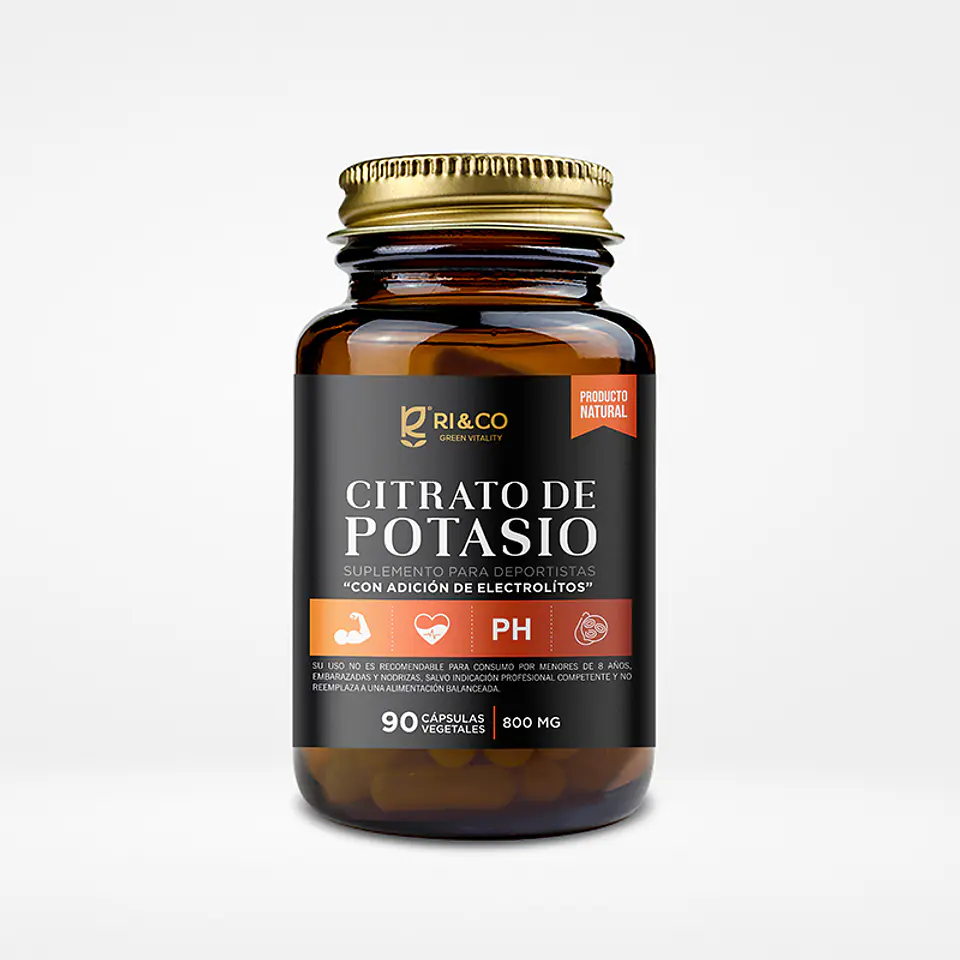 Citrato de Potasio 90 Cápsulas Ri&Co 1
