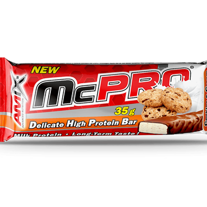 Barrita proteica McPro Protein Bar – Amix™ 2