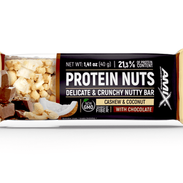Barrita proteica Protein Nuts Bar – Amix  2