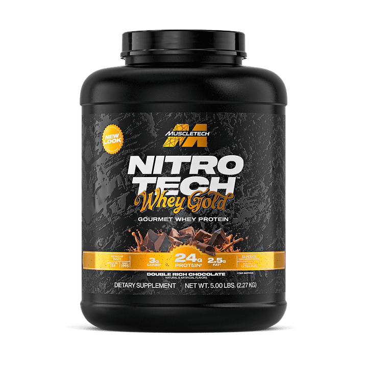 Proteína Nitro Tech Whey Gold 5 Lbs 1