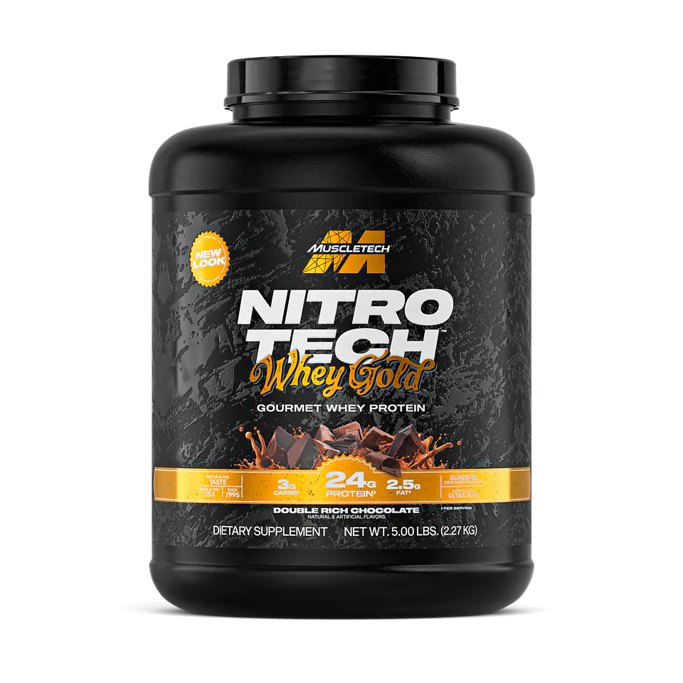 Proteína Nitro Tech Whey Gold 5 Lbs 1