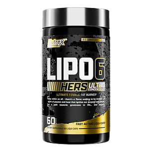 Lipo 6 Black Hers Ultra Concentrate 60 Cápsulas