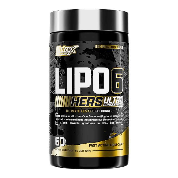 Lipo 6 Black Hers Ultra Concentrate 60 Cápsulas 1