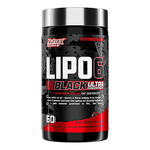 Lipo 6 Black Ultra Concentrate 60 Cápsulas