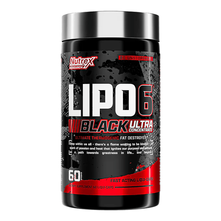 Lipo 6 Black Ultra Concentrate 60 Cápsulas 1