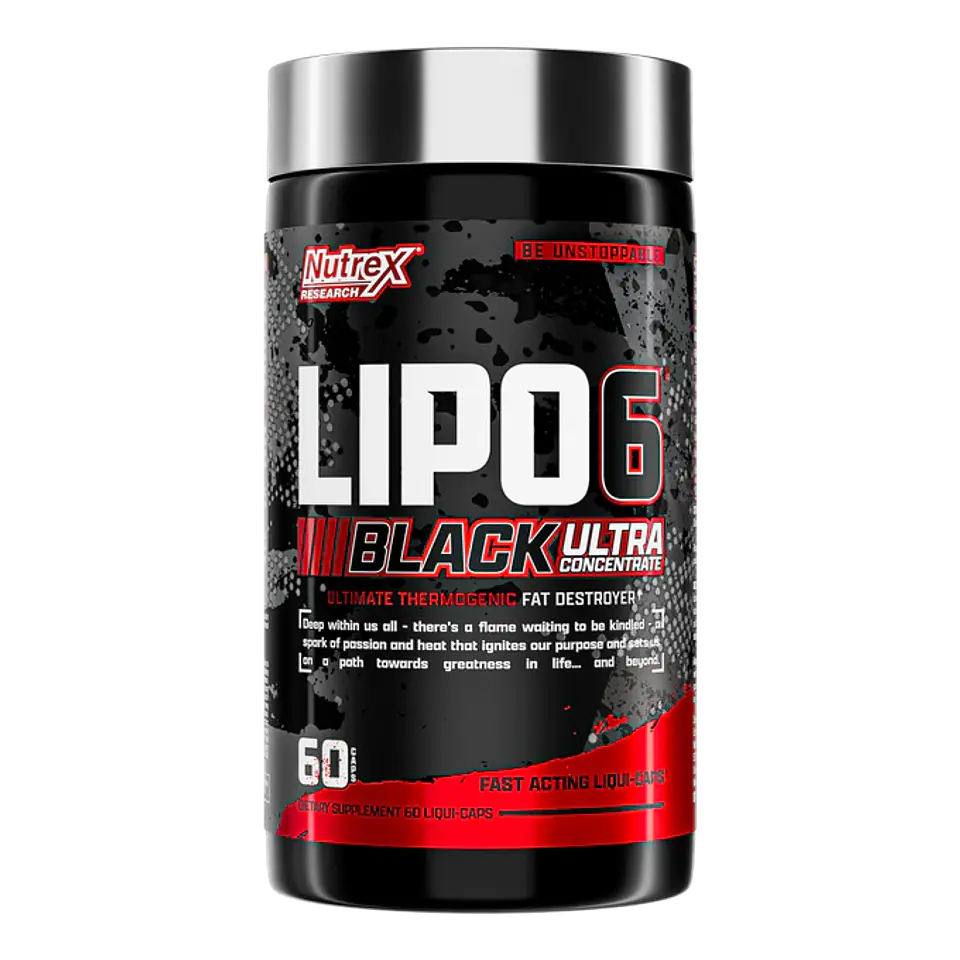 Lipo 6 Black Ultra Concentrate 60 Cápsulas 1