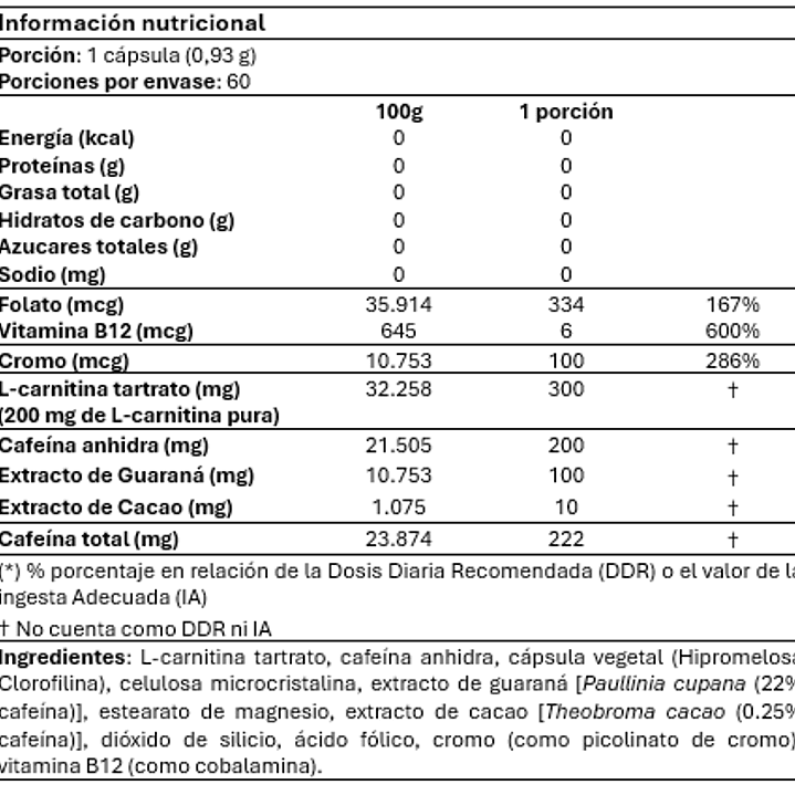 Lipo 6 Black Hers Ultra Concentrate 60 Cápsulas 2
