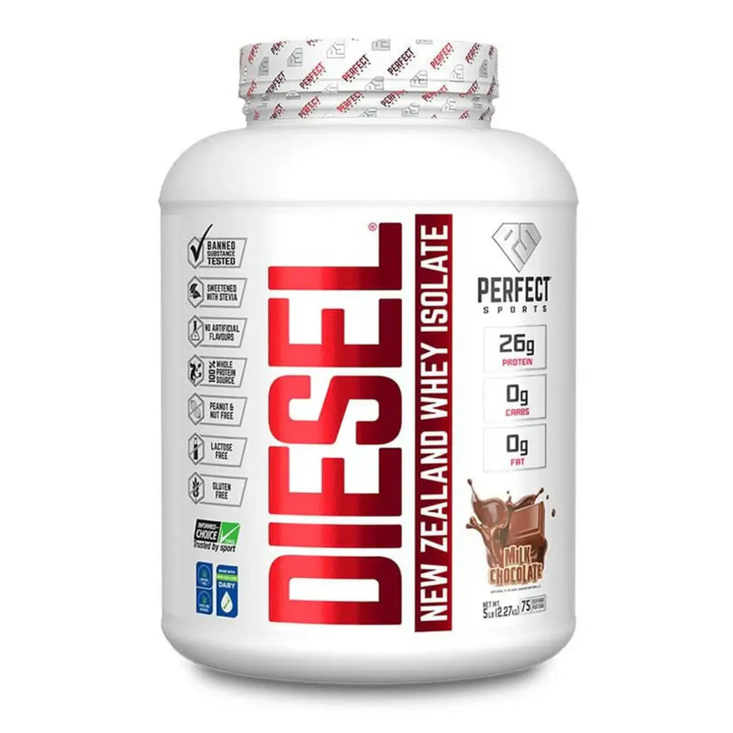 Perfect Sports Diesel New Zealand Whey Isolate 5LB 1