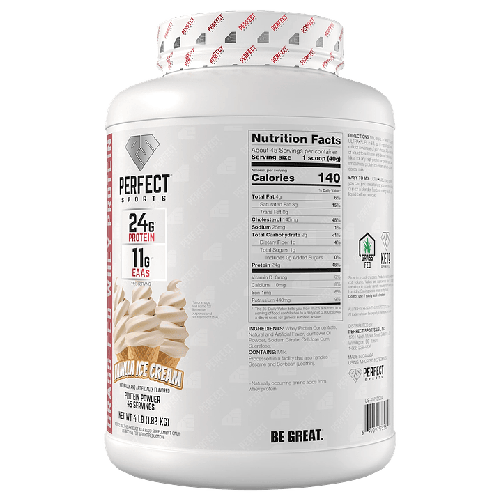 Ultra FUEL Grass-Fed Whey Protein 4LB  2