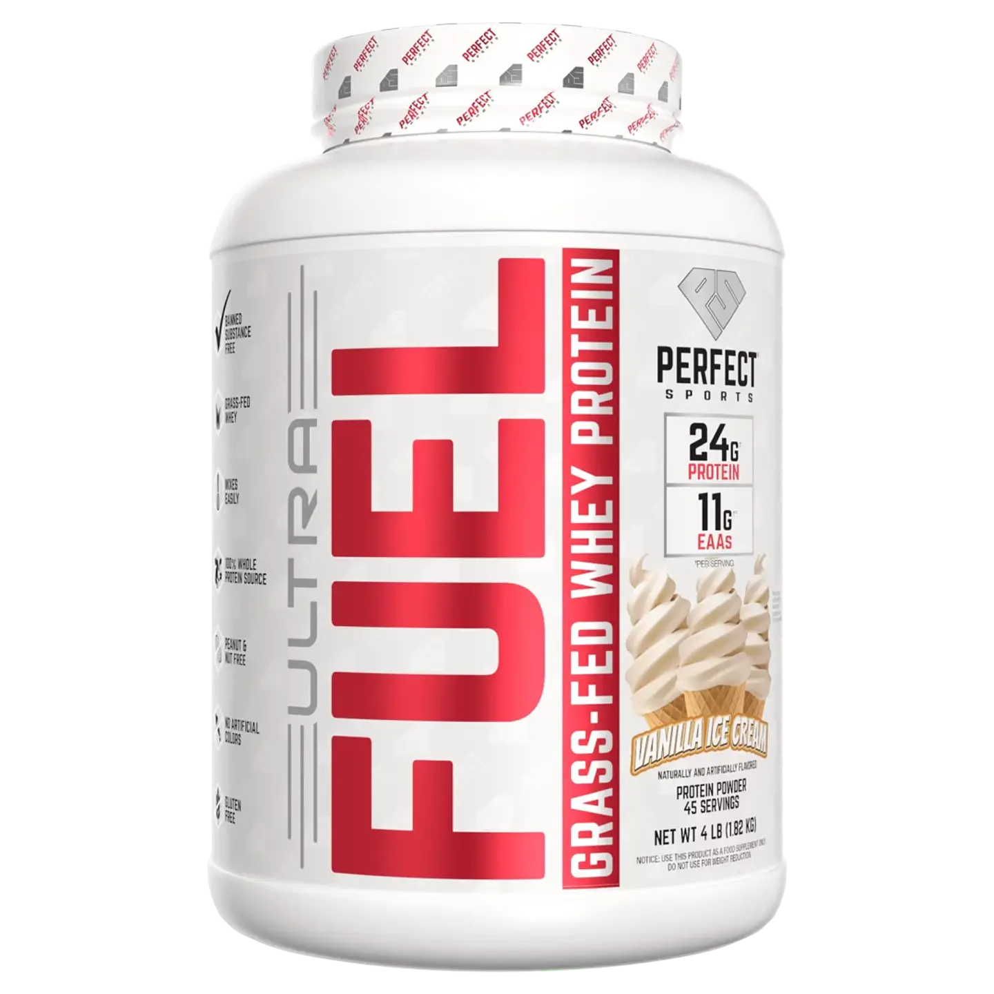 Ultra FUEL Grass-Fed Whey Protein 4LB  1