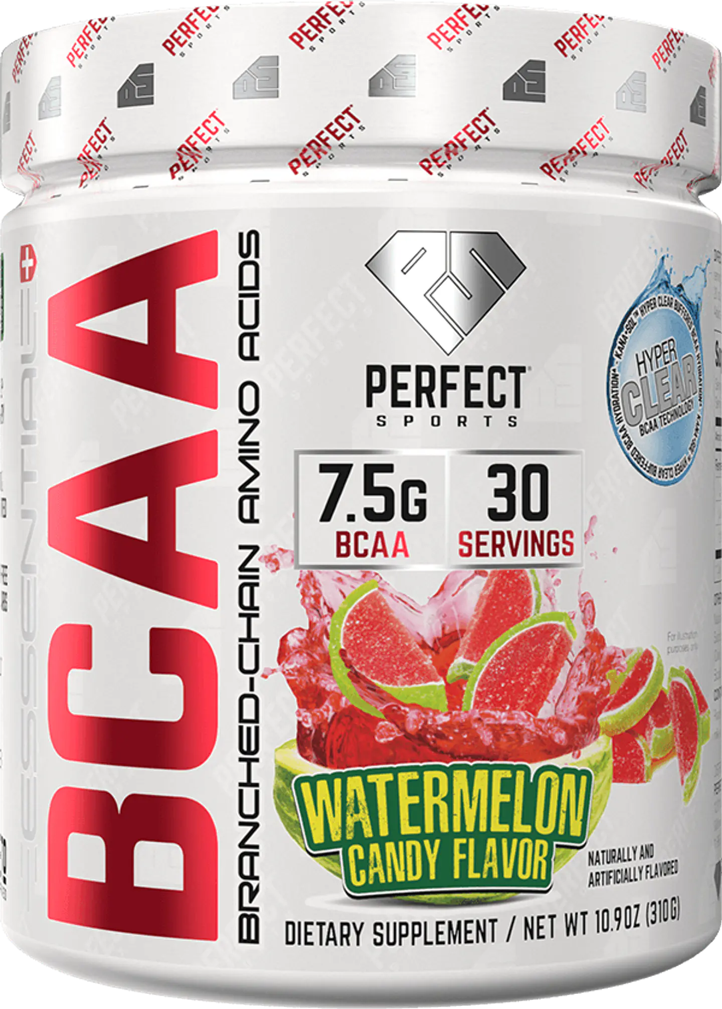 BCAA Hyper Clear - 7.5G Vegan BCAAs - 45 servicios  2