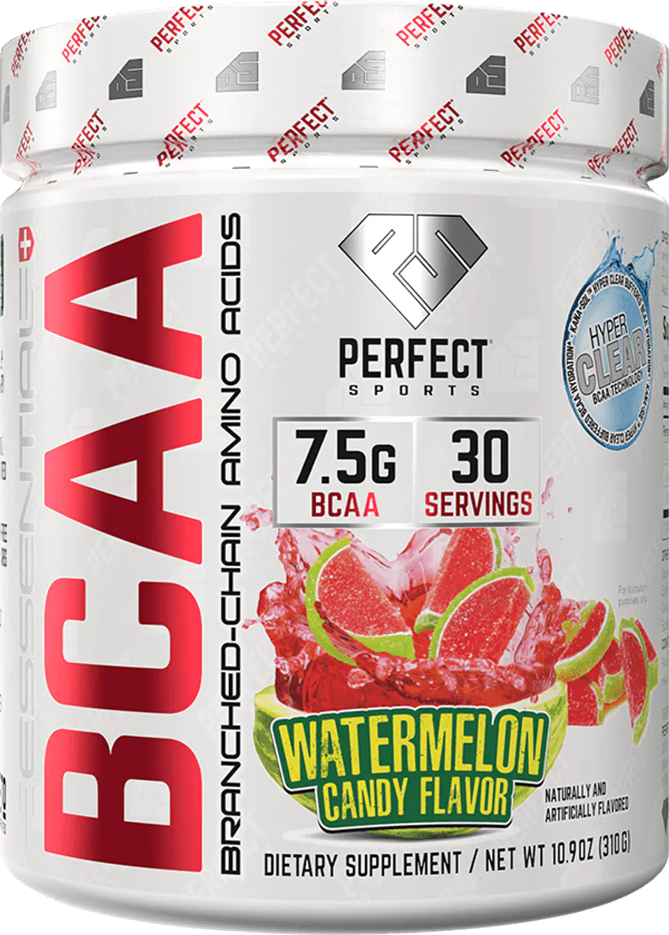 BCAA Hyper Clear - 7.5G Vegan BCAAs - 45 servicios  2