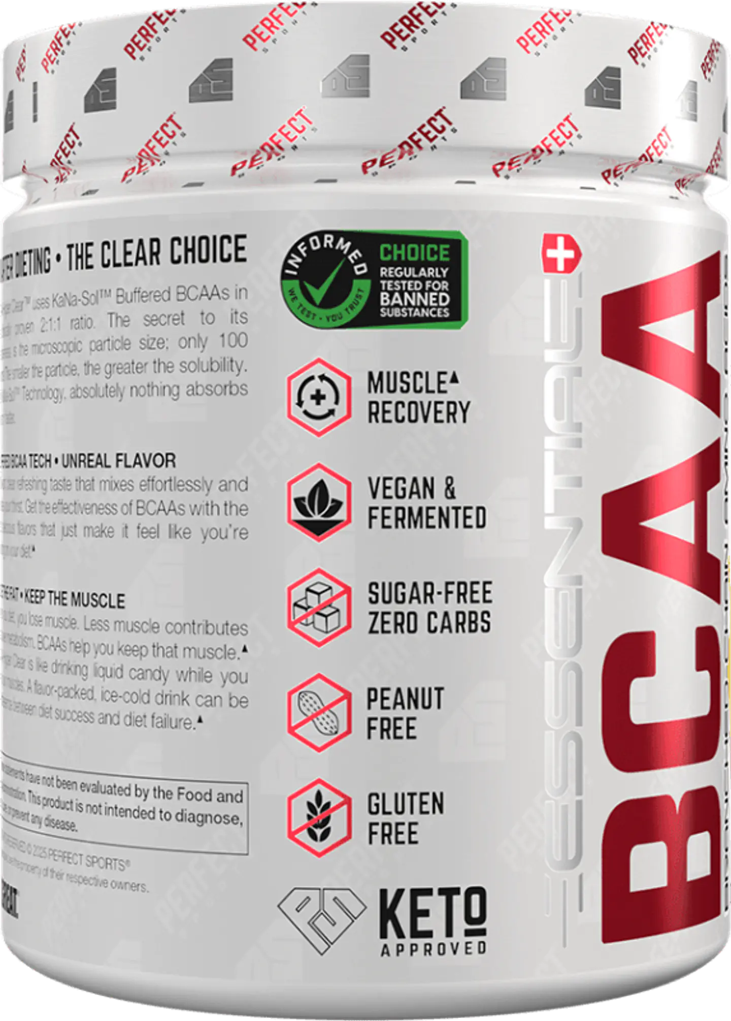 BCAA Hyper Clear - 7.5G Vegan BCAAs - 45 servicios  6