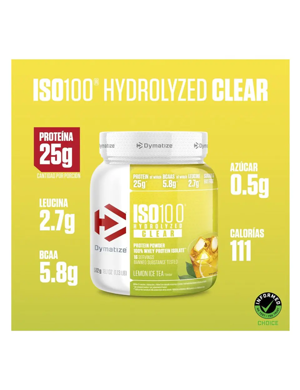 Iso 100 Clear Dymatize 2