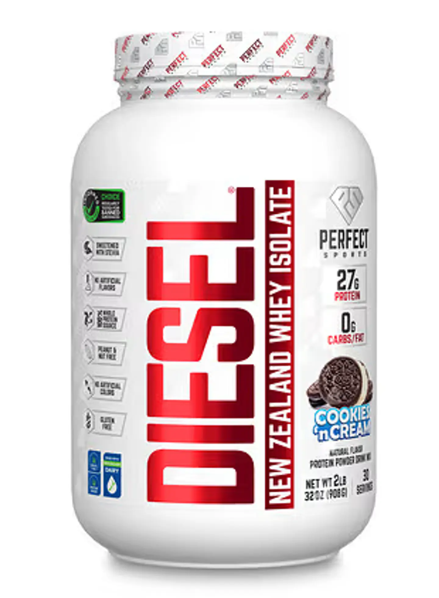 Perfect Sports Diesel New Zealand Whey Isolate  1 Kg -  3