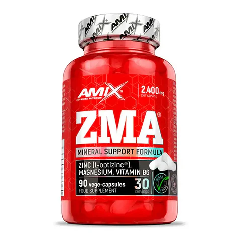 ZMA (Zinc, Magnesio y Vitamina B6) 90 caps – Amix