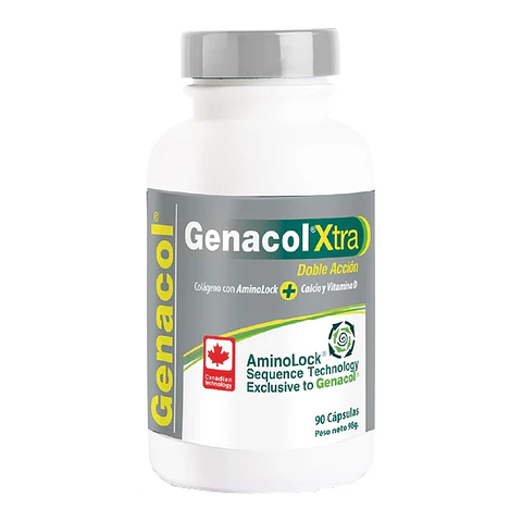 Colágeno Hidrolizado Genacol Xtra 90 Cápsulas