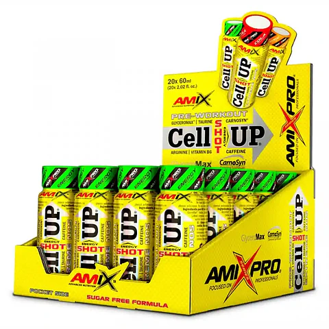 Pre-entreno CellUp Shot – Amix Pro® 20x60 ml 