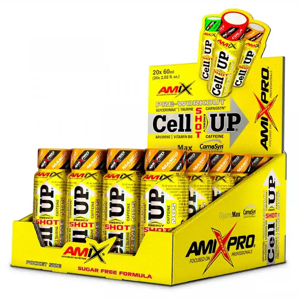 Pre-entreno CellUp Shot – Amix Pro® 20x60 ml  2