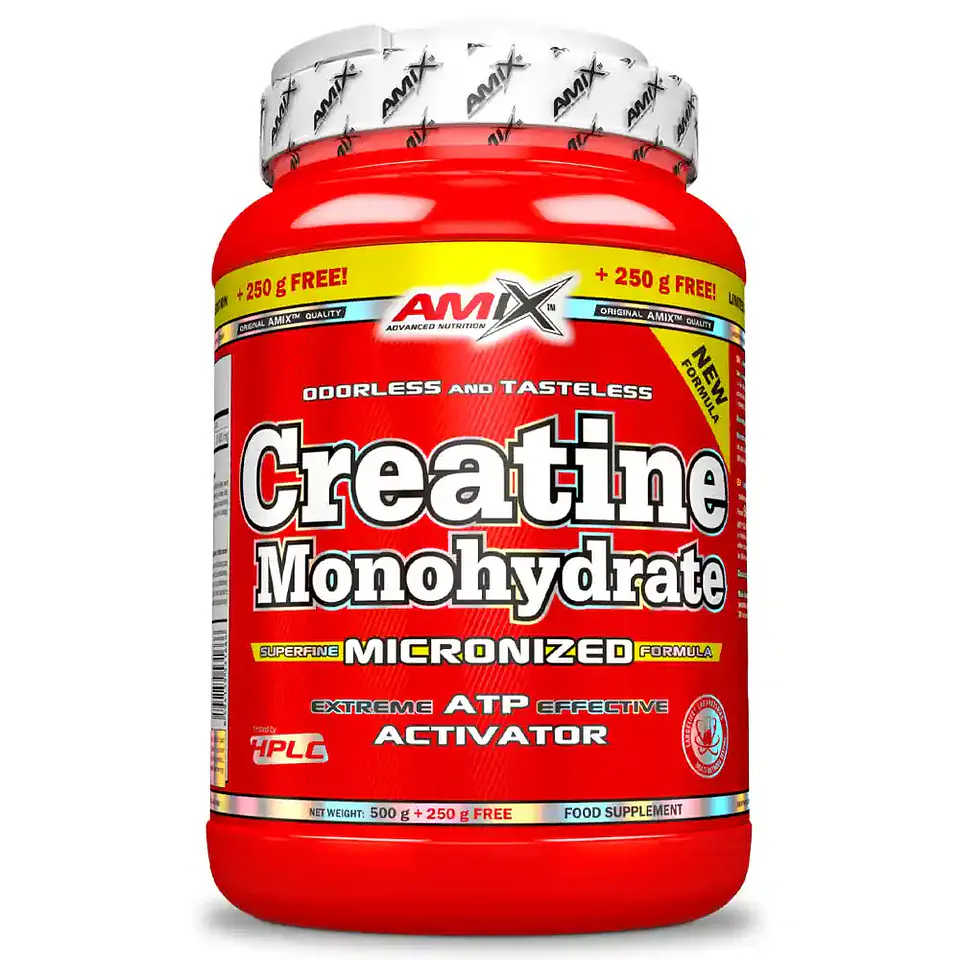Creatina Monohidrato Micronizada 750 Gr Amix 1