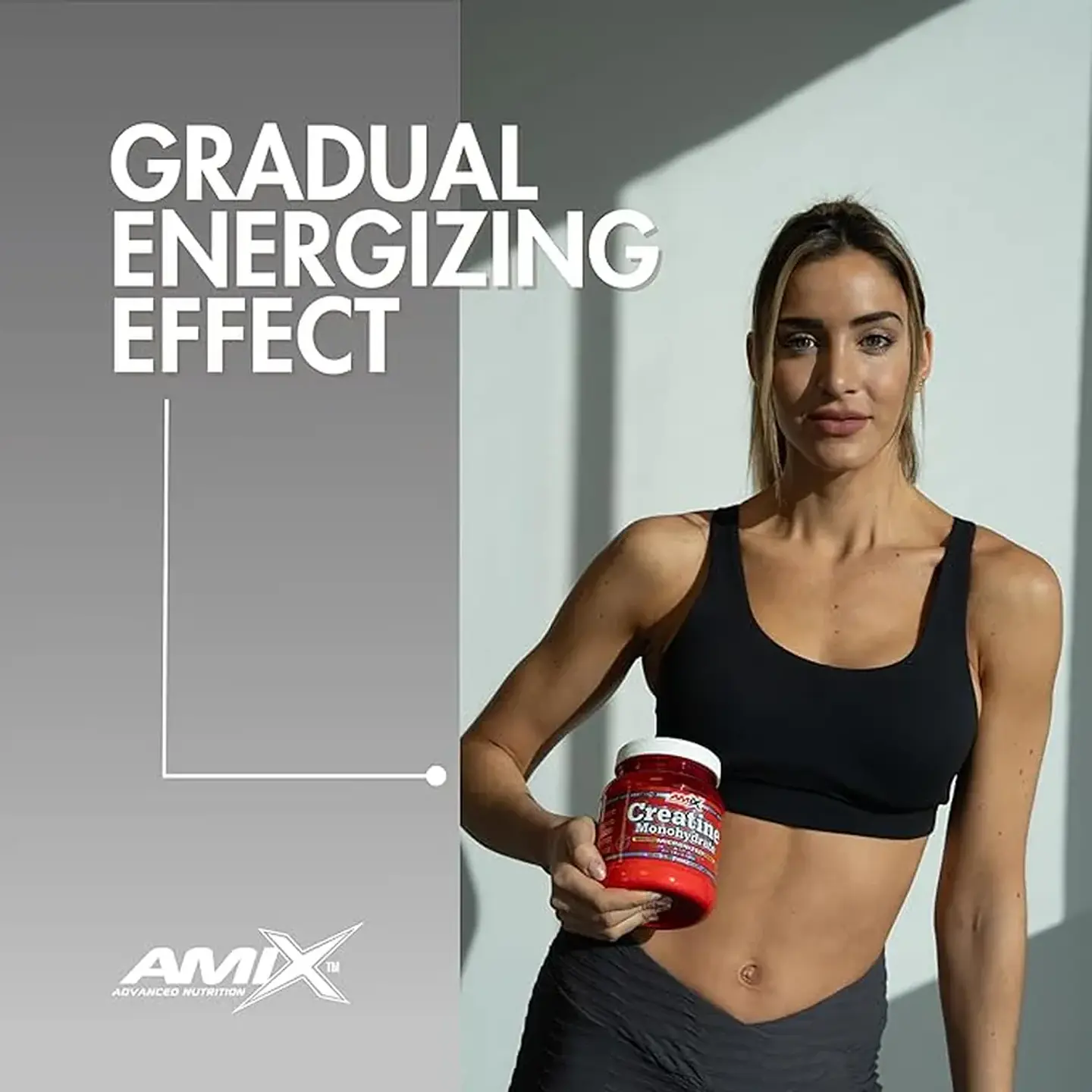 Creatina monohidrato Amix 300 g 2