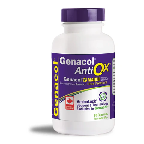 Colágeno Hidrolizado Genacol AntiOx 90 Cápsulas