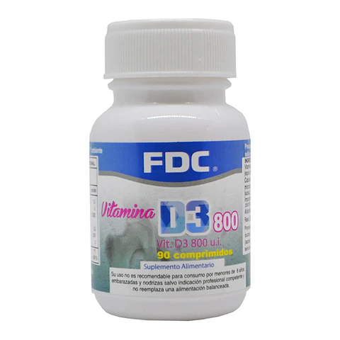 Vitamina D3 800 u.i. 90 comprimidos